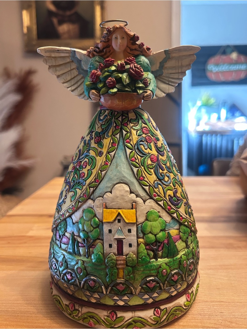 Jim Shore - Summer Restores the Soul Hand-Painted Angel